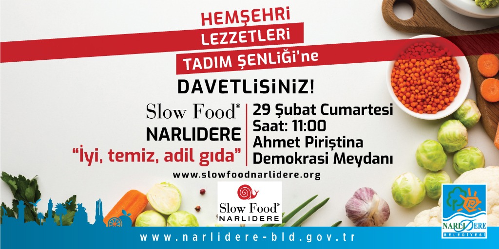 Narlıdere Slow Food Birliği kuruldu