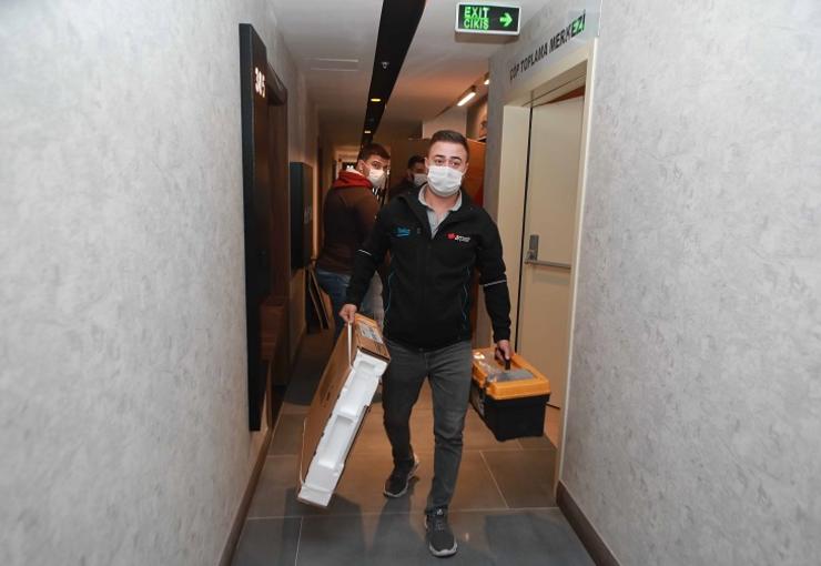 88 aileye 3'lü beyaz eşya seti dağıtılacak