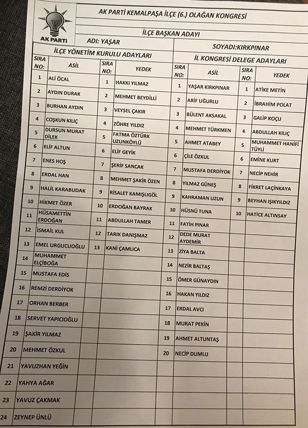 Şengül'den parti içi muhalefete sert uyarı!