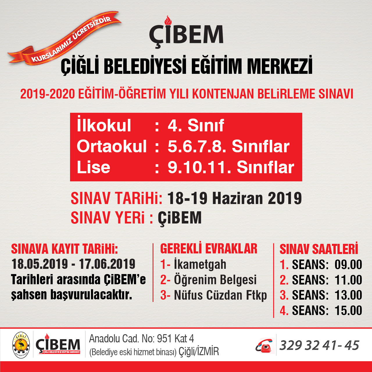 ÇİBEM’e başvurular başladı