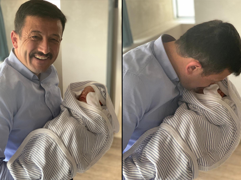 AK Partili Hamza Dağ, 4'üncü kez baba oldu