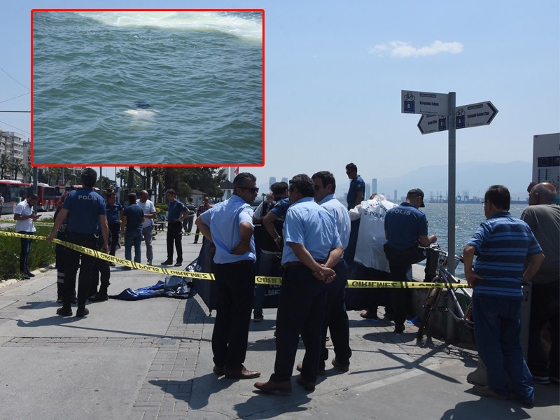 İzmir'de dehşet: Denizden erkek cesedi çıktı!