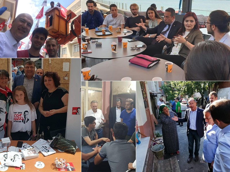 CHP'nin İzmirli vekilleri İstanbul'da çalışmalarını sürdürüyor