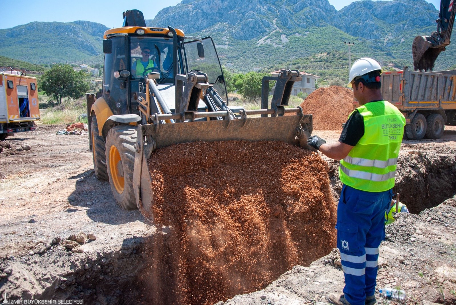 O mahallede taşkınlara son verecek proje!