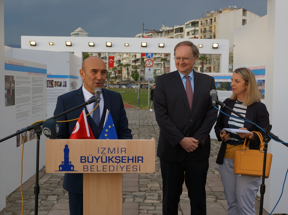 Avrupa günü Kordon'da kutlandı