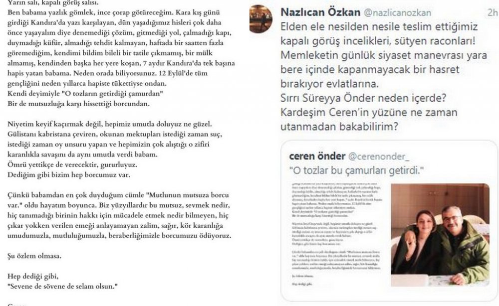 CHP'li vekilin kızından, HDP'li vekilin kızına destek mesajı