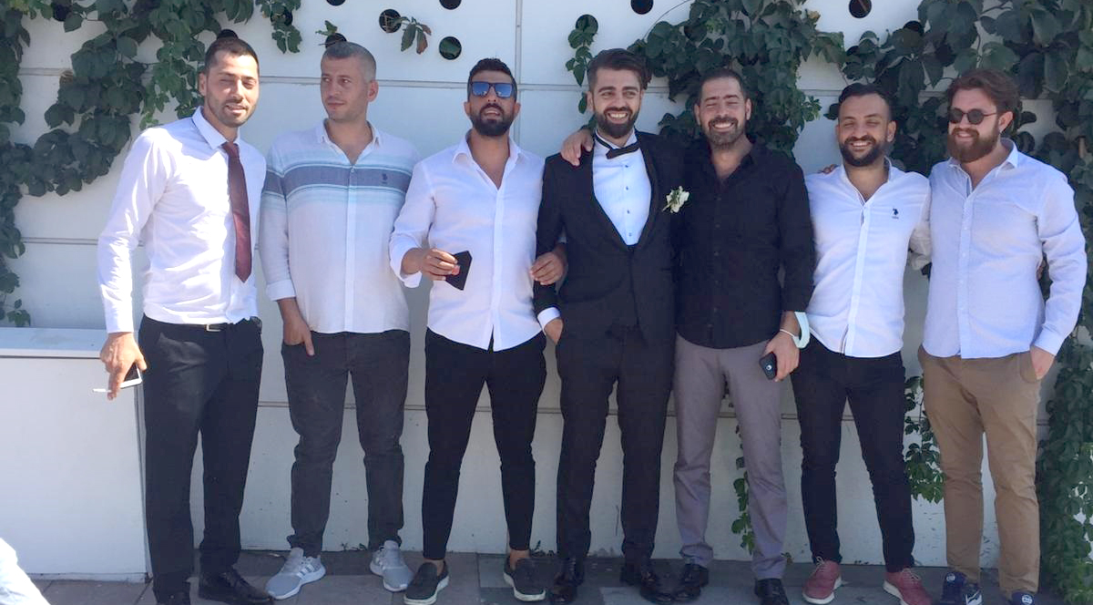 DÜNYAEVİNE GİRDİLER