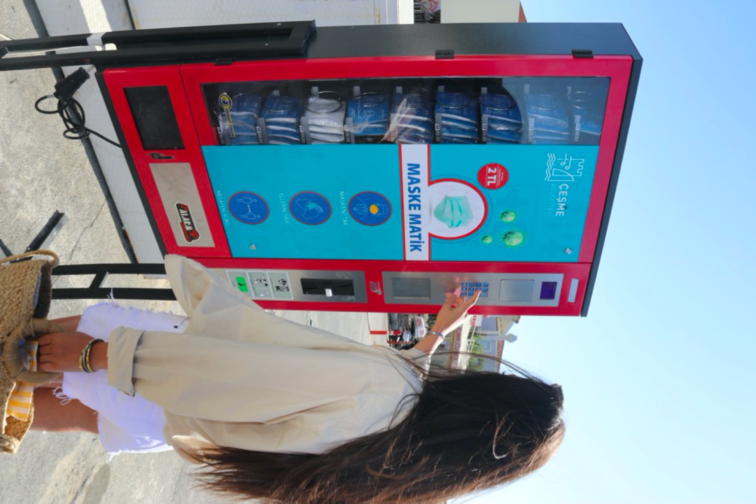 Çeşme de 'Maskematik'le tanıştı!