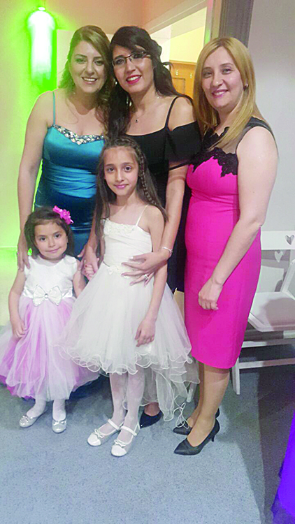 Erduran ve Deler ailesinin mutlu günü