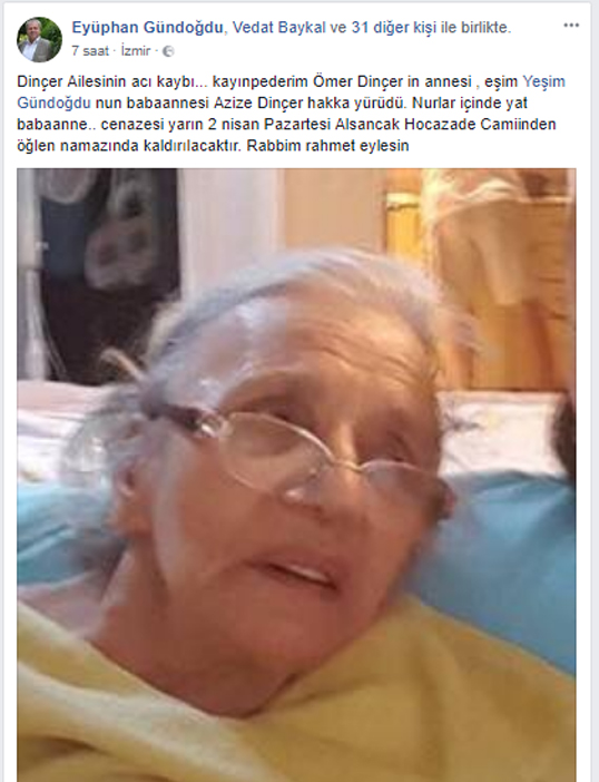 Dinçer Ailesinin acı kaybı!