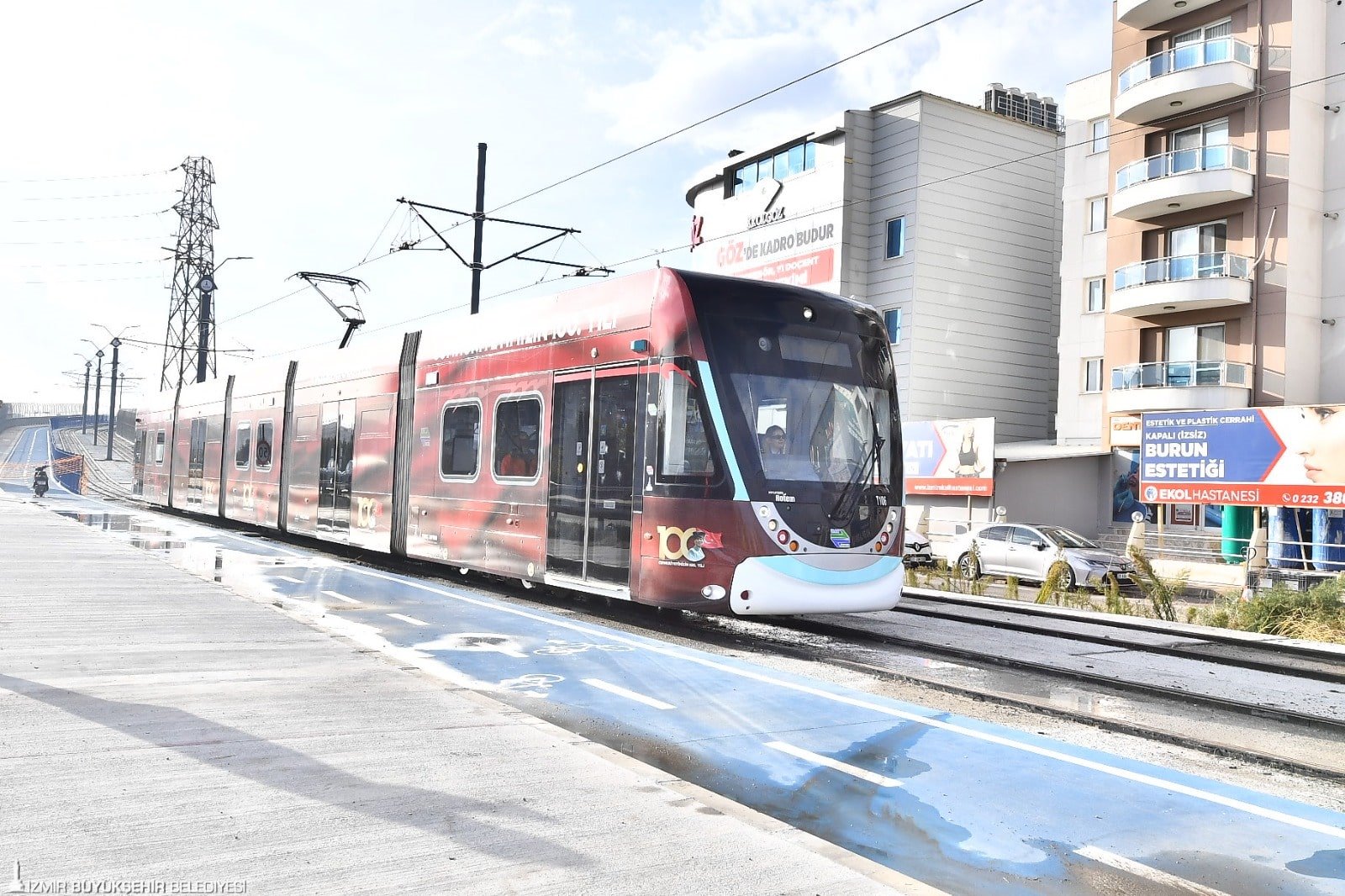 Çiğli Tramvayı teste çıkıyor