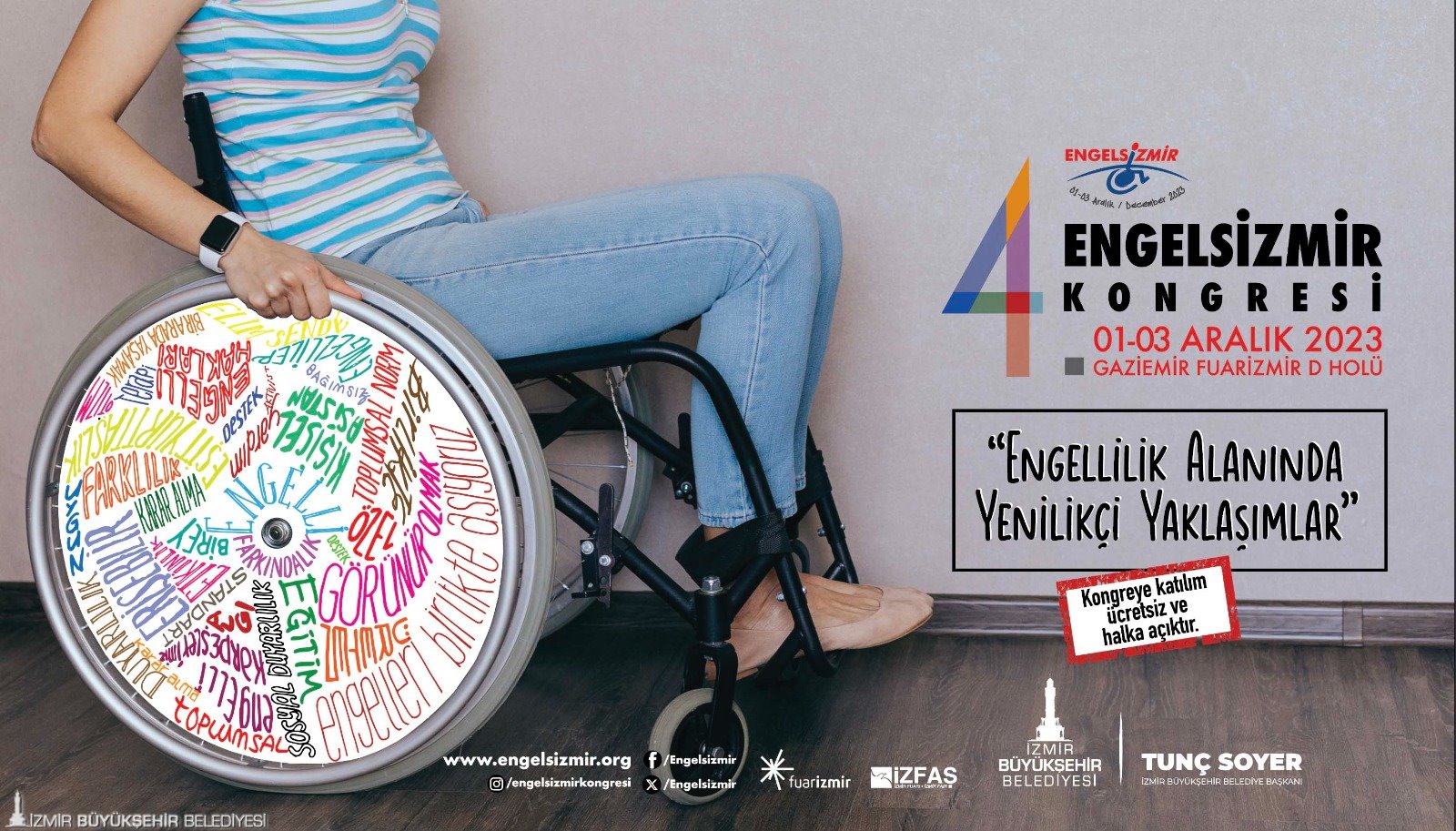 4. Engelsizmir Kongresi için geri sayım başladı