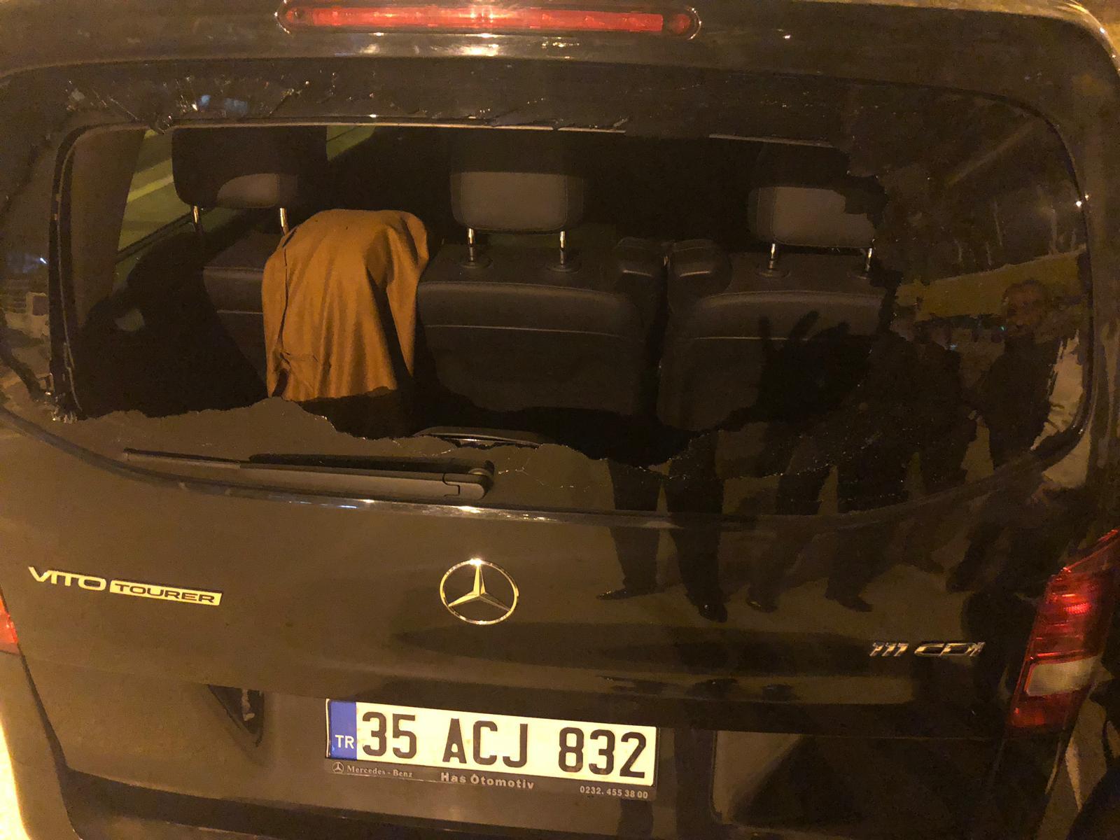 MENEMEN CHP ADAYI, SERDAR AKSOY'UN EŞİNE SALDIRI