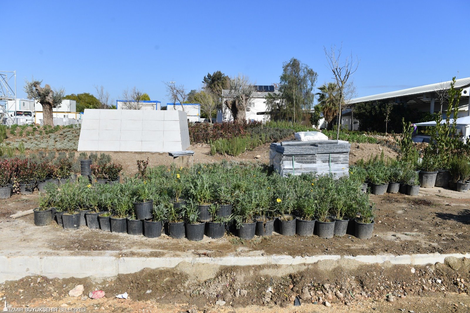 Narlıdere Metrosu çiçek açıyor