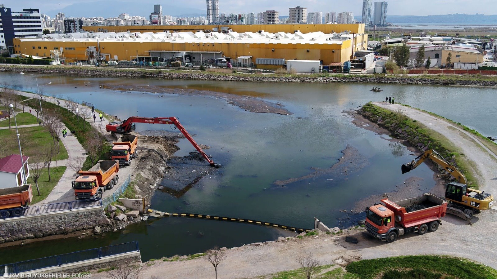 Büyük Çiğli Deresi’nde dönüşüm başladı