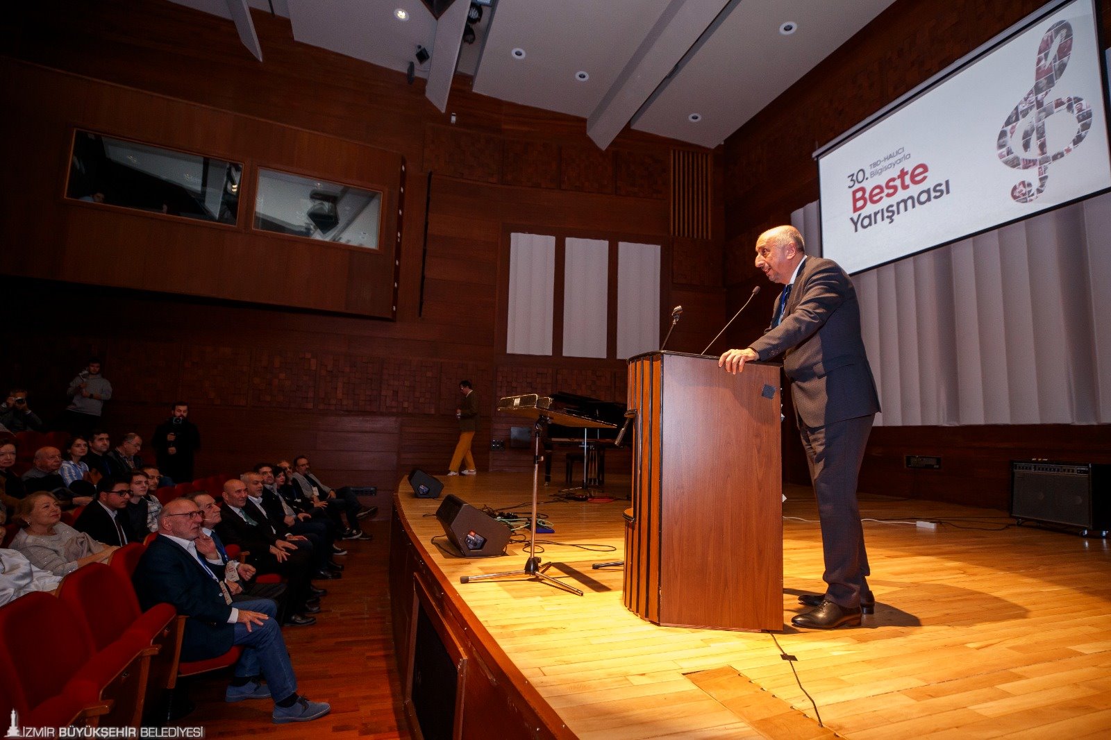 Cumhuriyet’in 100’üncü yılı temalı beste yarışmasının ödül töreni yapıldı