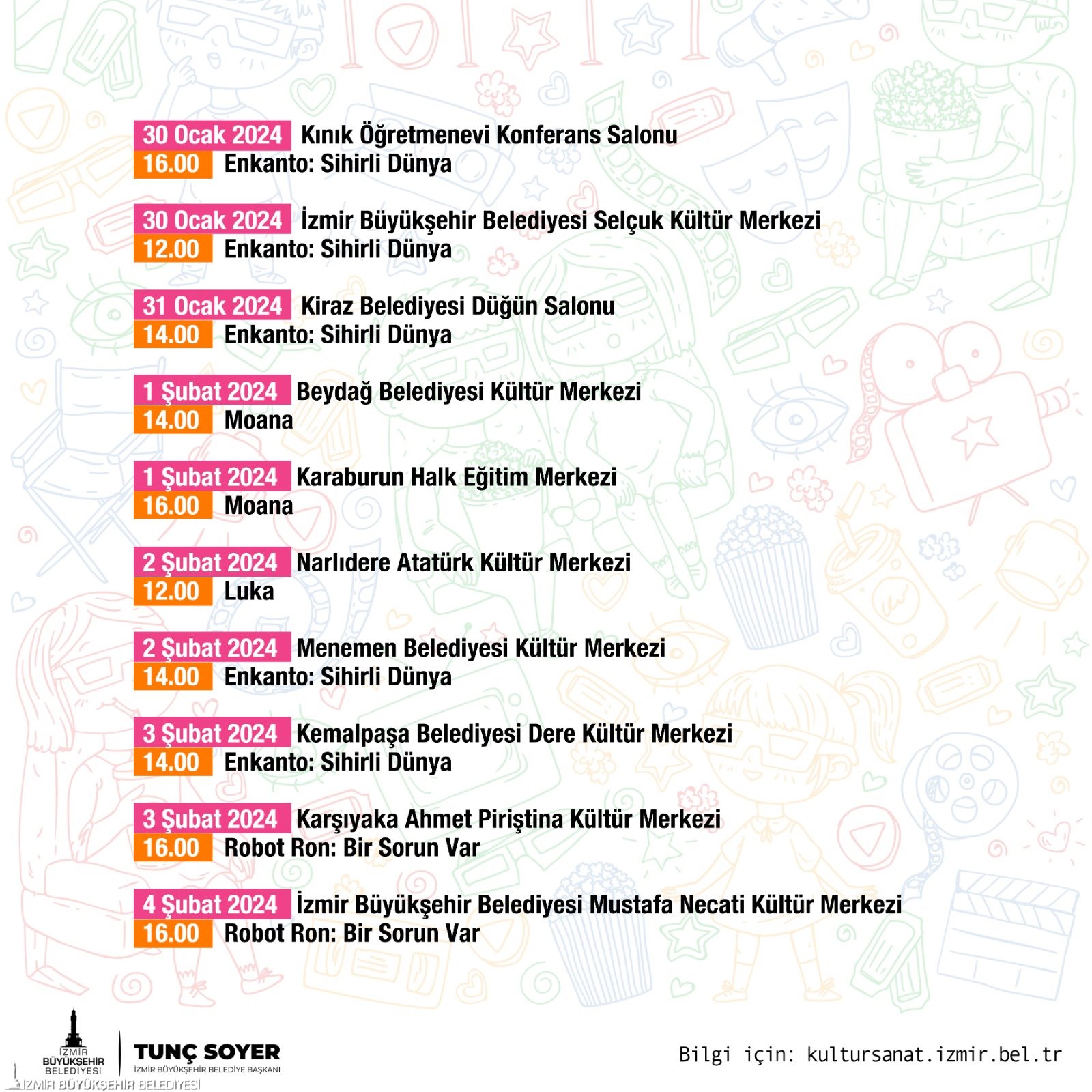 4. Çocuk Filmleri Şenliği 20 Ocak’ta başlıyor