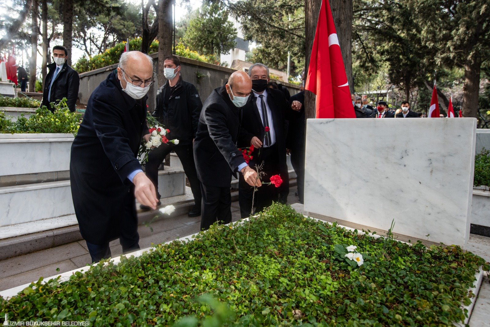 Başkan Soyer Çanakkale Zaferi'nin yıldönümü etkinliğine katıldı