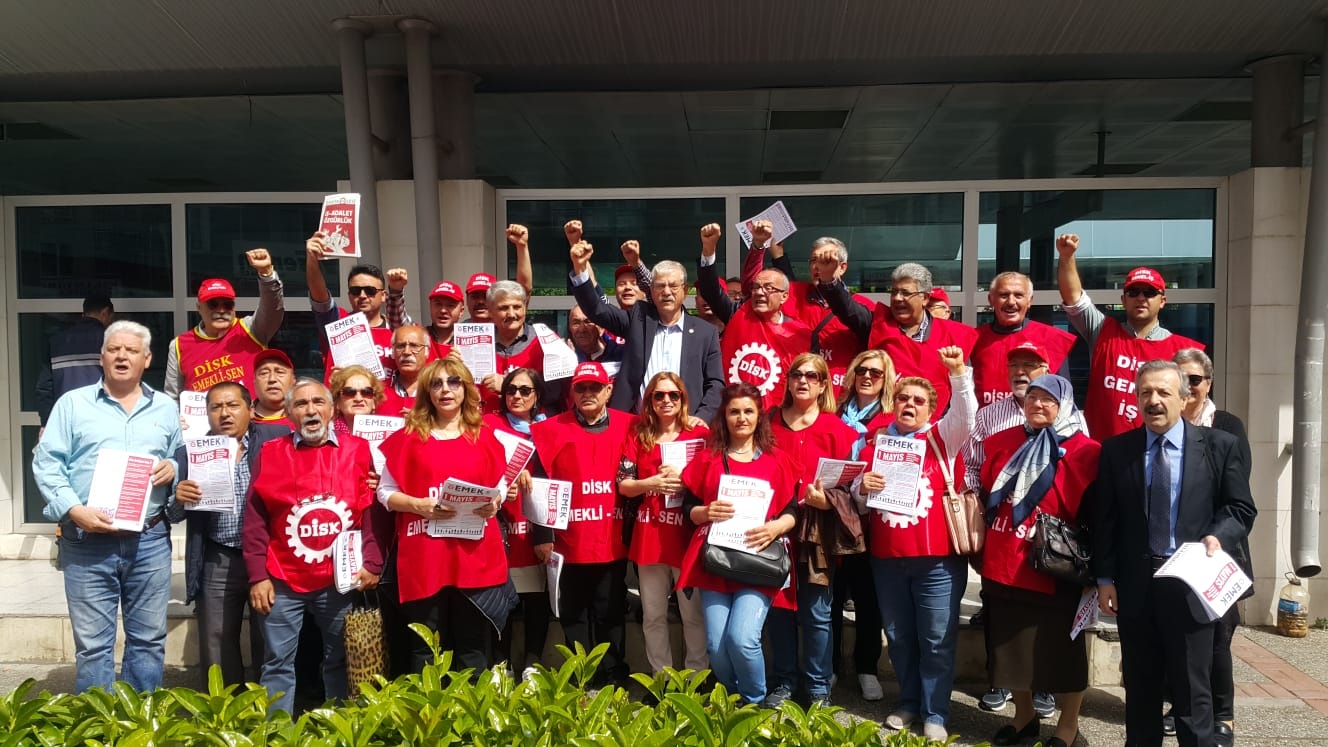 İş, adalet, özgürlük, demokrasi için haydi 1 Mayıs’a