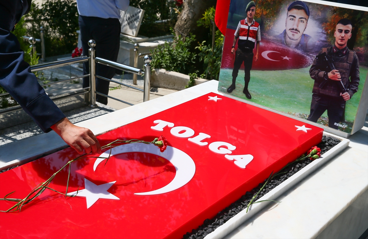 Kadifekale'de 15 Temmuz töreni