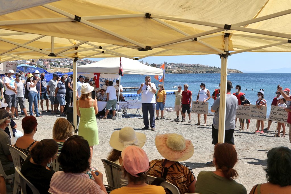 CHP’li Sındır, “Akarca halkındır, halkın kalacak”