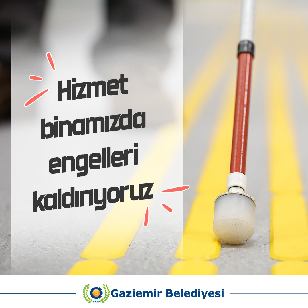 Gaziemir’de herşey engelliler için