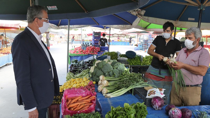 Başkan Arda’dan bisikletli denetim