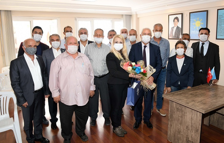 Başkan Selvitopu'dan İYİ Parti'ye ziyaret