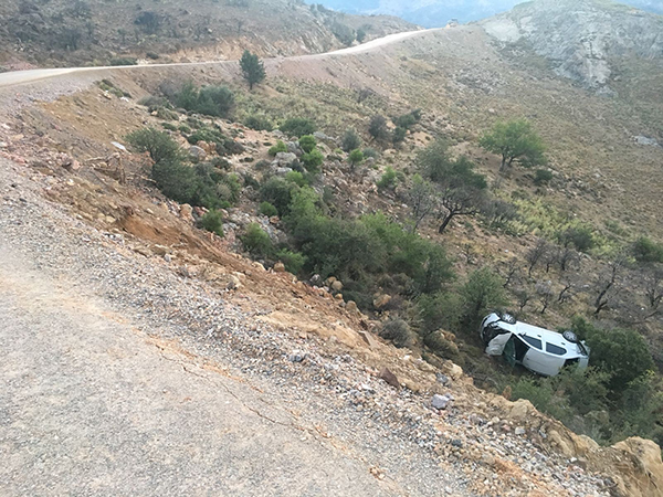 Kaza haberine giden İHA muhabiri kaza yaptı