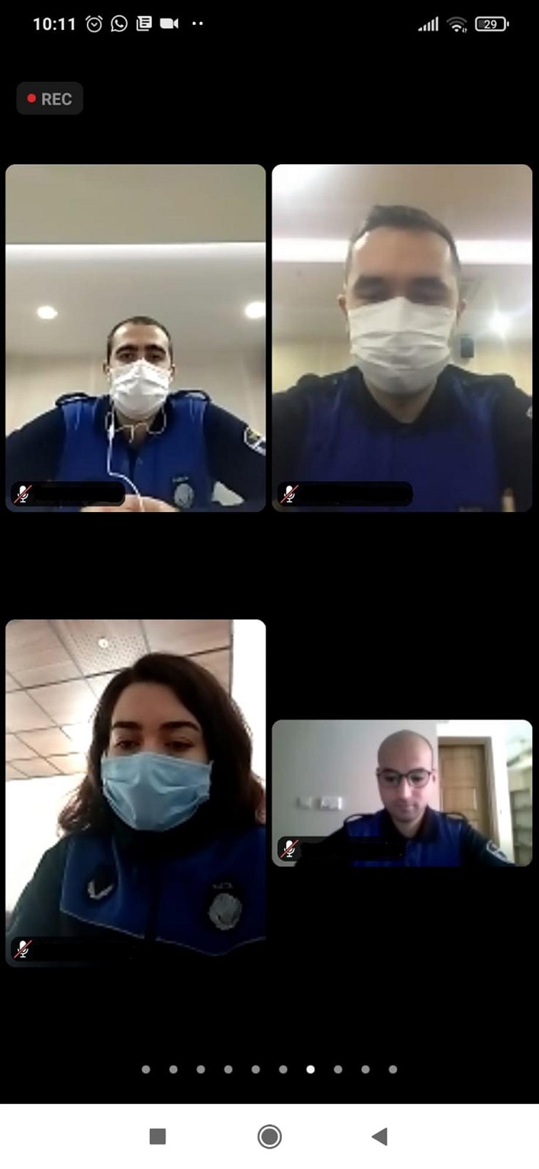 Karabağlar’da zabıtalara online eğitim