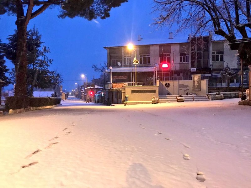Ödemiş Bozdağ beyaza büründü