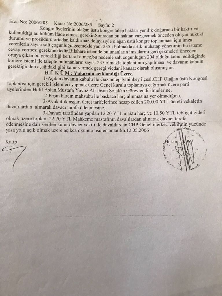 'İmza çekme' tartışmasına son noktayı koyacak karar