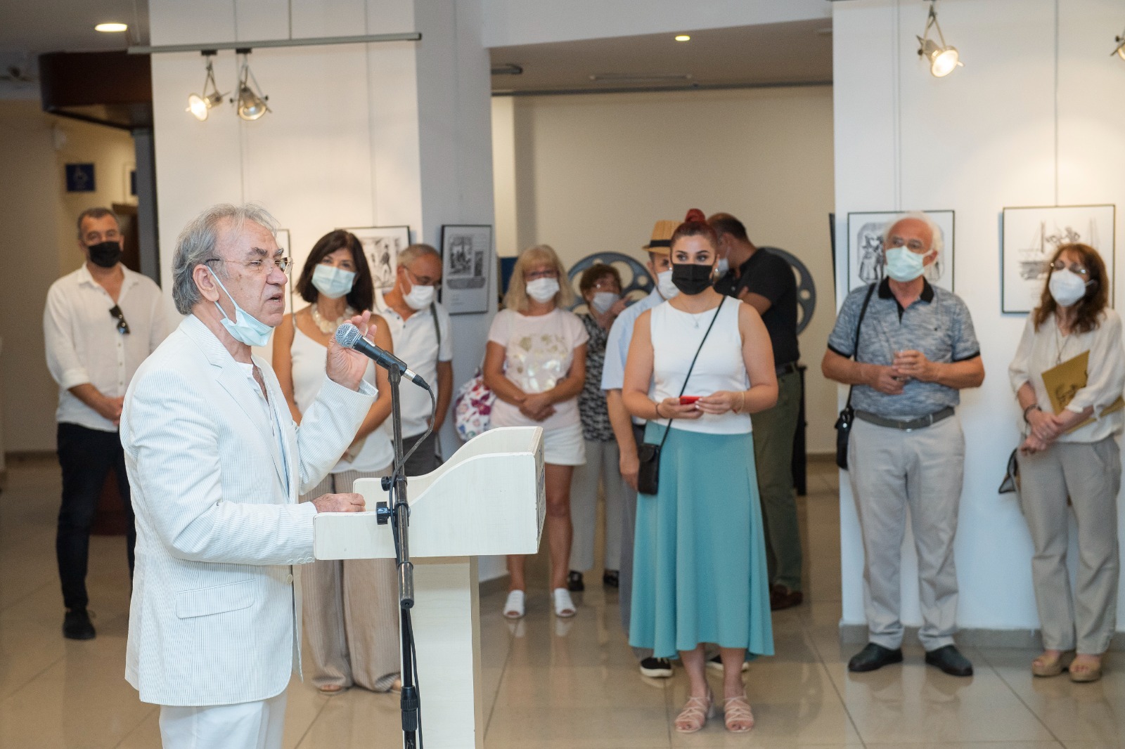 "Kara Sinan'a Merhaba Karikatür Sergisi" açıldı