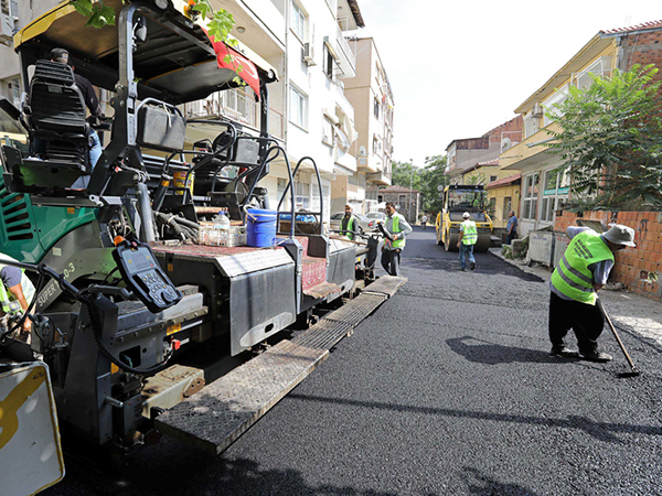 Tam yol Buca... Belediyeden yol seferberliği