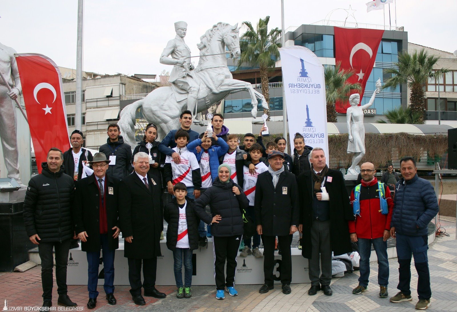 Devrim şehidi Kubilay için 10 kilometrelik koşu