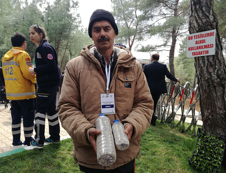 Erdoğan'dan İzmirli çiftçiye bahçe danışmanlığı teklifi