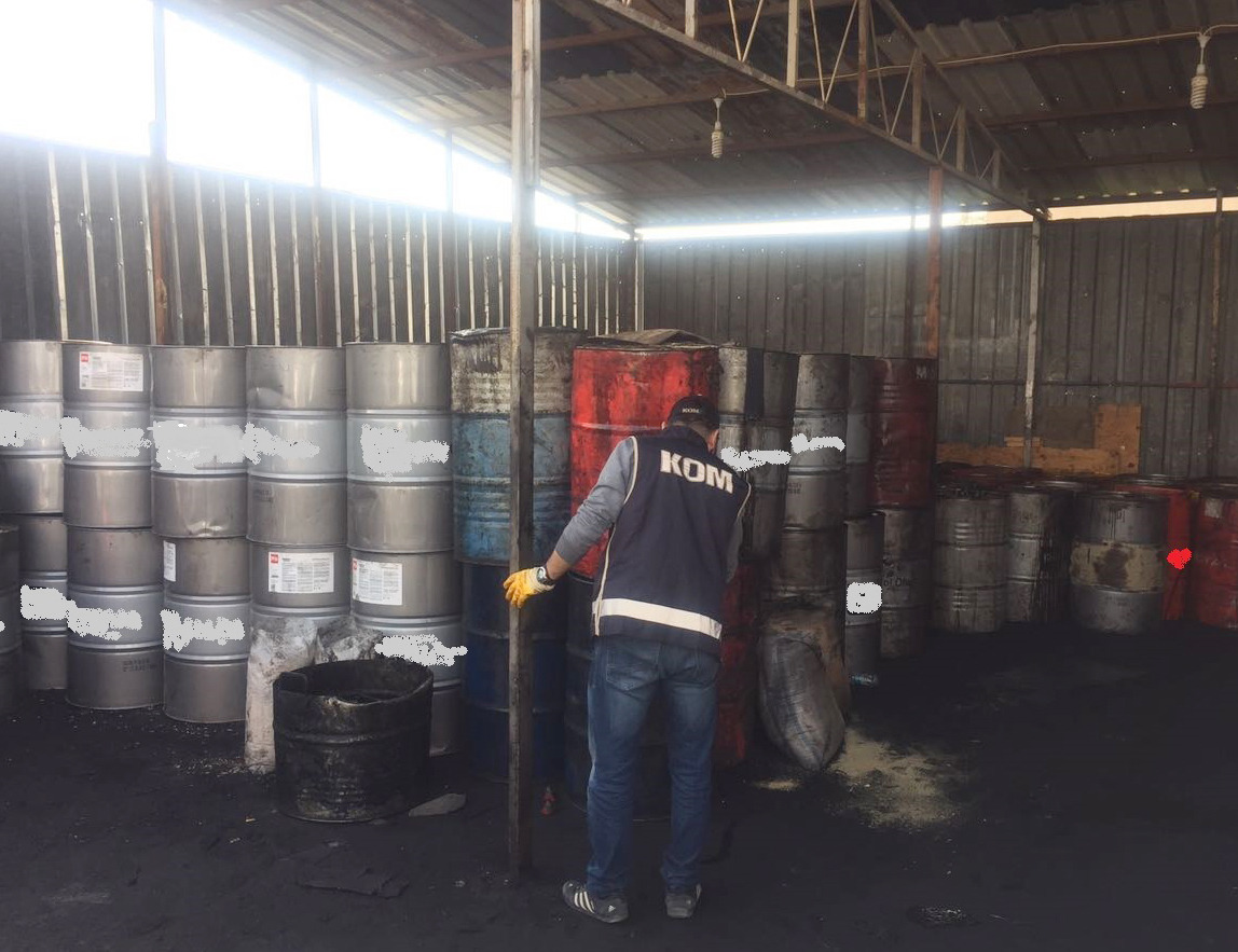 İzmir’de kaçak akaryakıt operasyonu