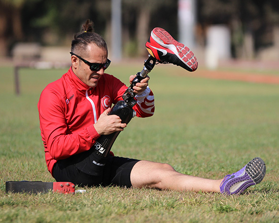 Alman rakipten çok şık hareket