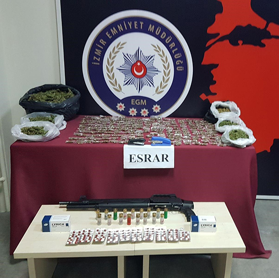 İzmir’de zehir tacirlerine geçit yok: 105 tutuklama