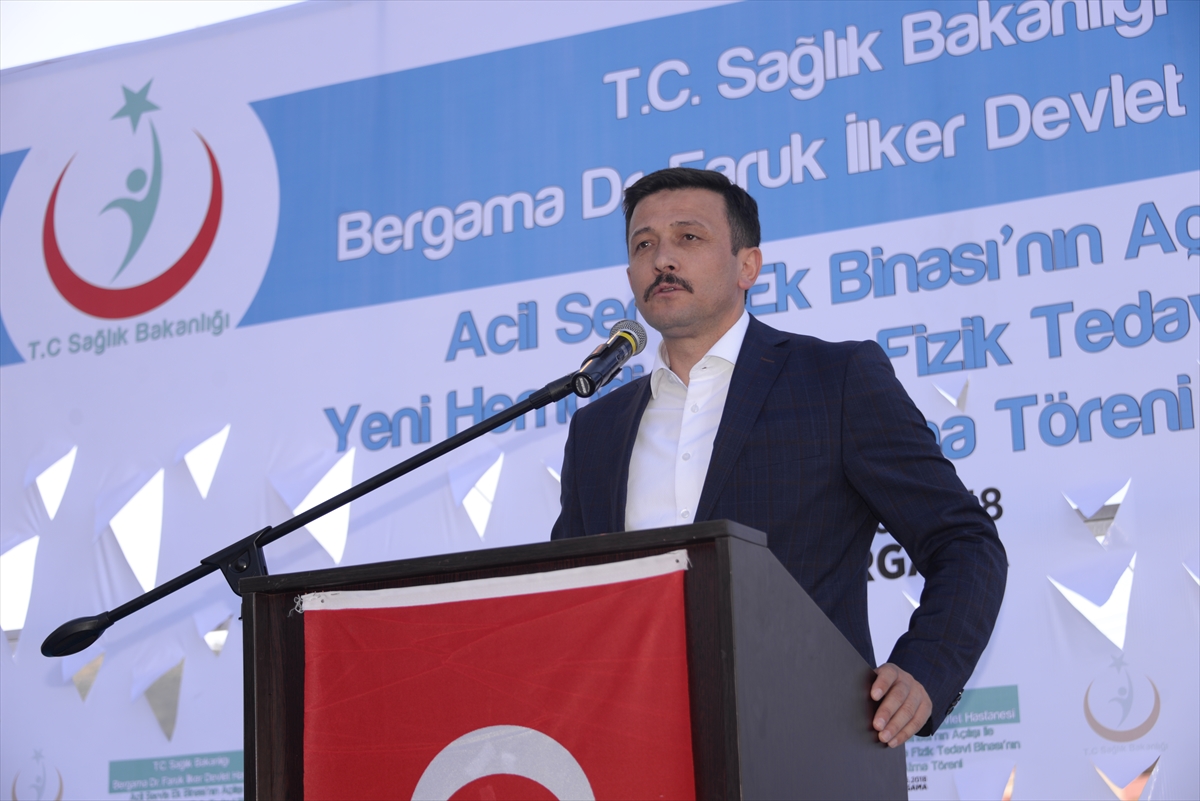 Hamza Dağ temel atma töreninde konuştu: Dünyada parmakla gösteriliyoruz