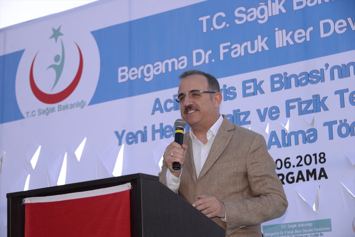 Hamza Dağ temel atma töreninde konuştu: Dünyada parmakla gösteriliyoruz