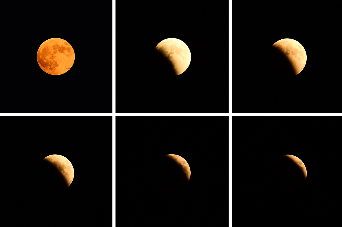 İzmir'de 'Kanlı Ay Tutulması'