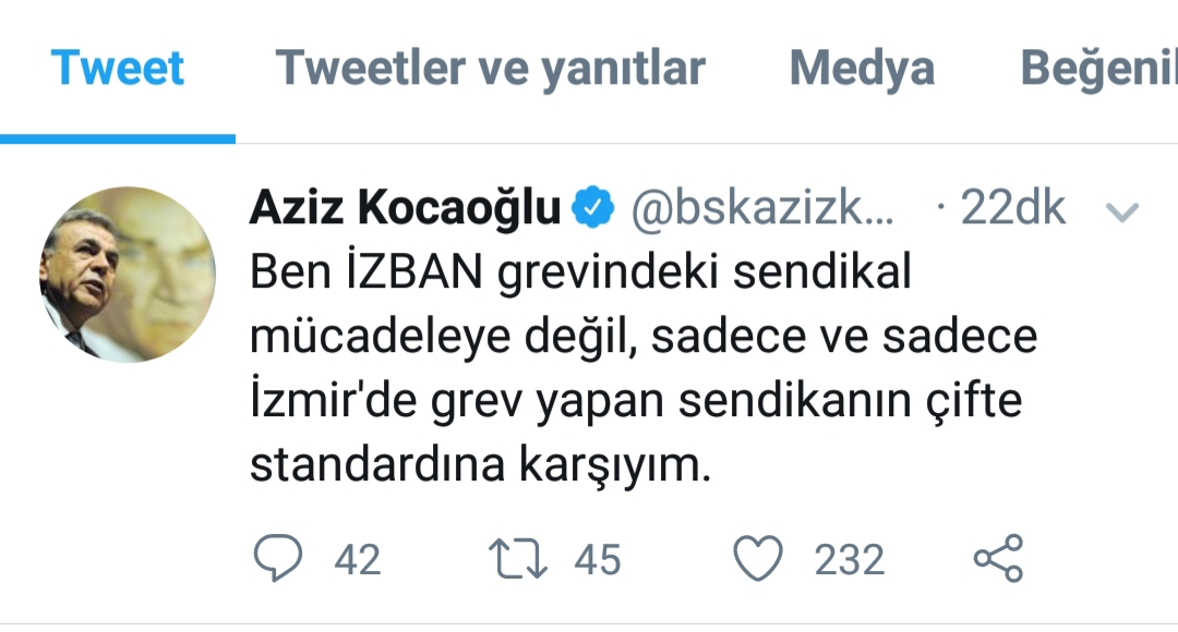 Başkan Kocaoğlu'ndan o sözlere tek tweetlik açıklama