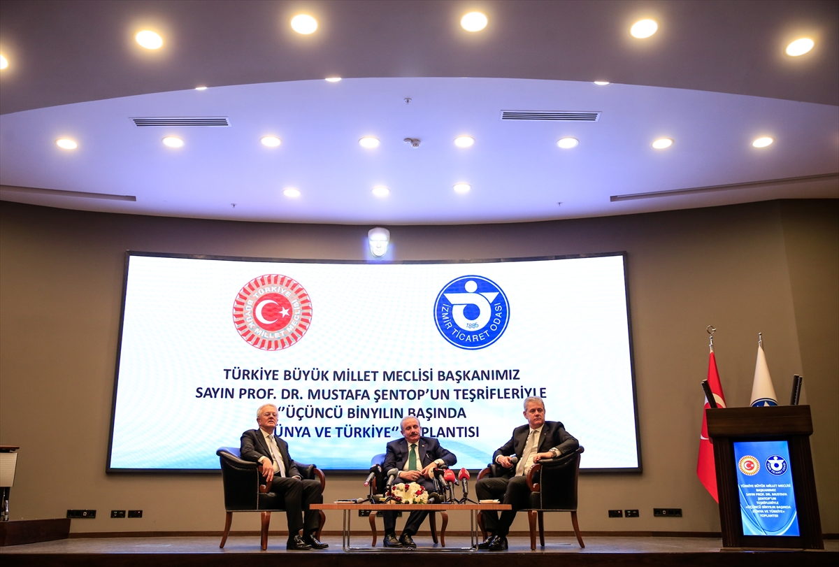TBMM Başkanı Şentop İzmir'de... Hangi mesajları verdi?