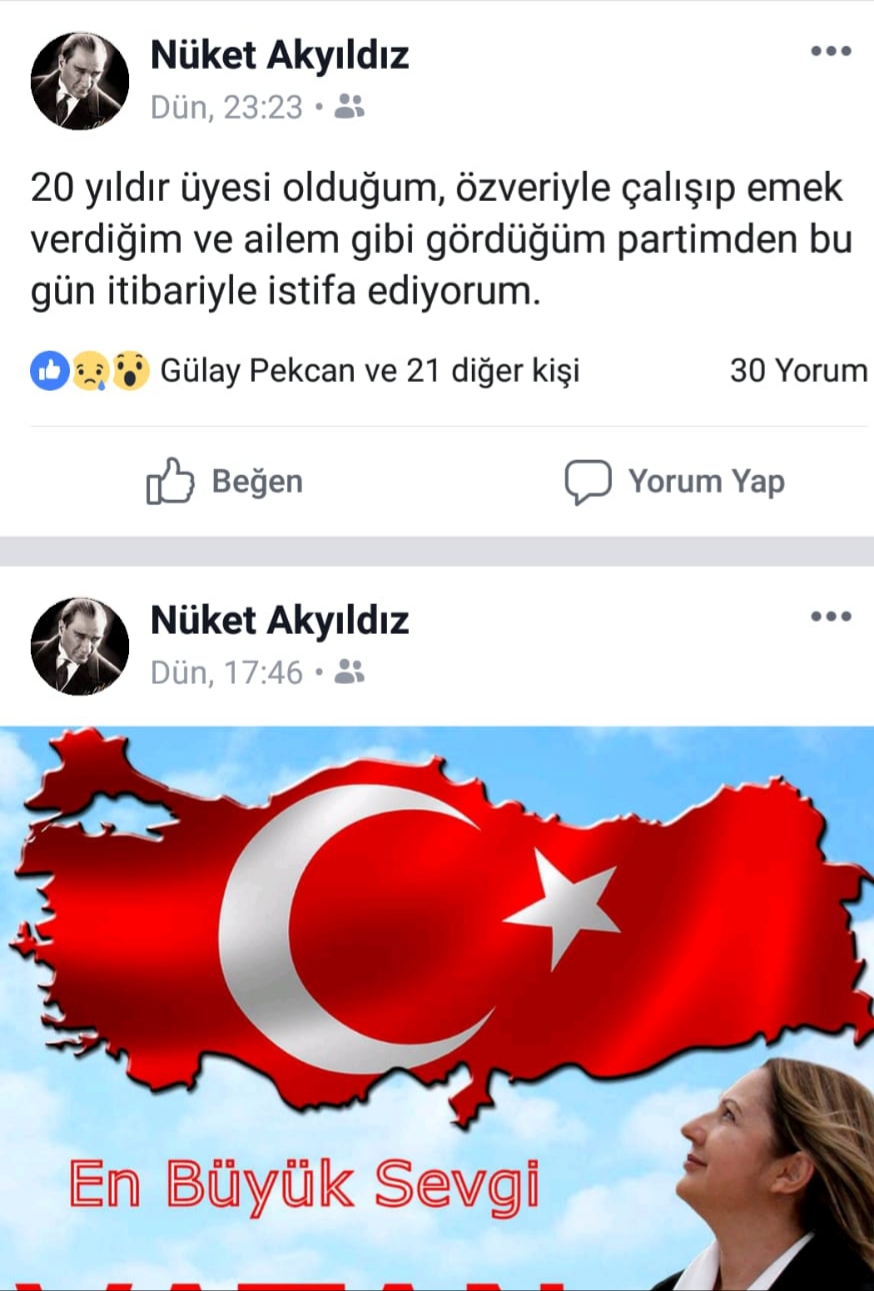 CHP’de şok istifa! Belediye başkan aday adayı olmuştu