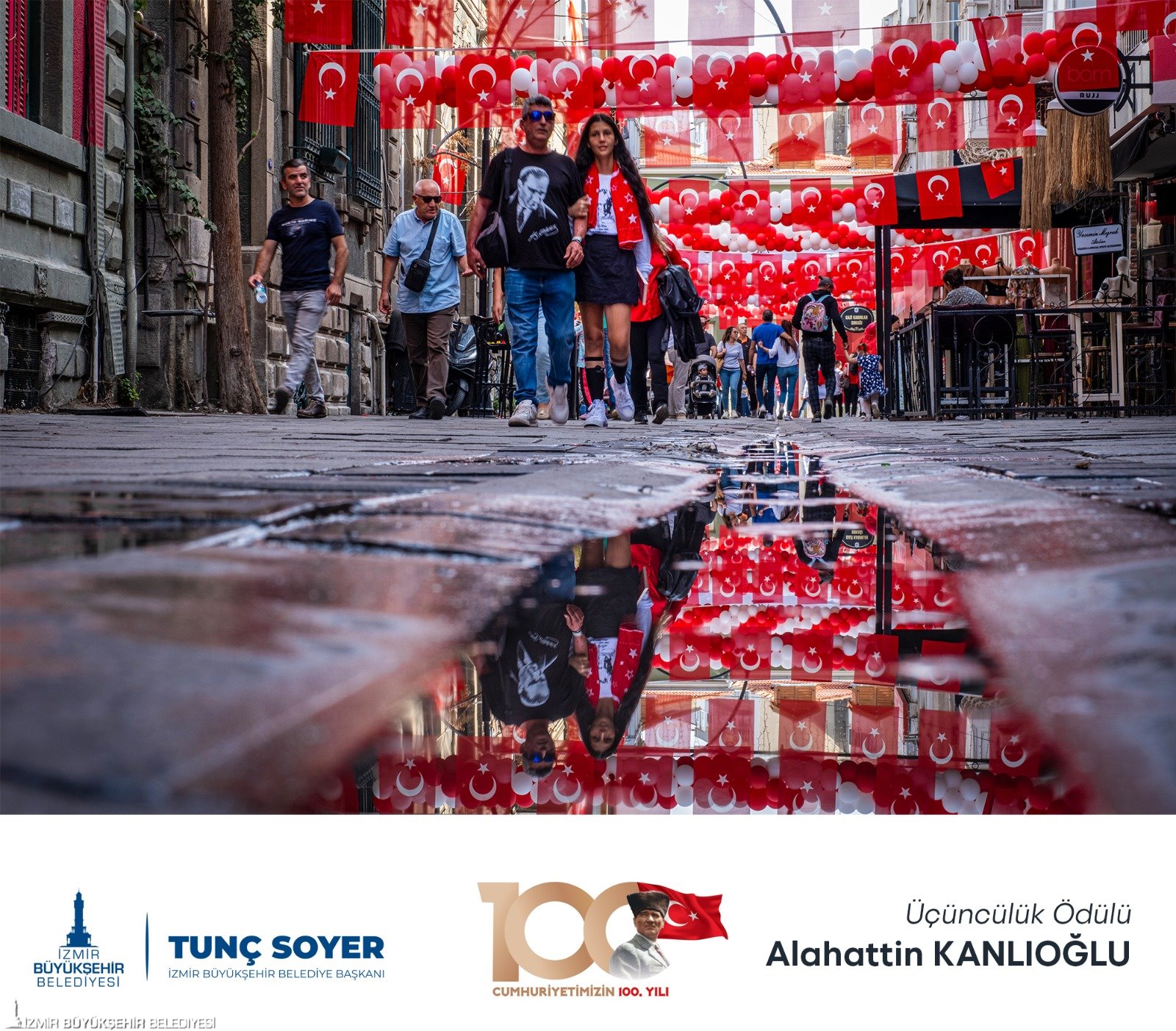 İzmir’de Cumhuriyet’in 100. Yıl Coşkusu Fotoğraf Yarışması sonuçlandı