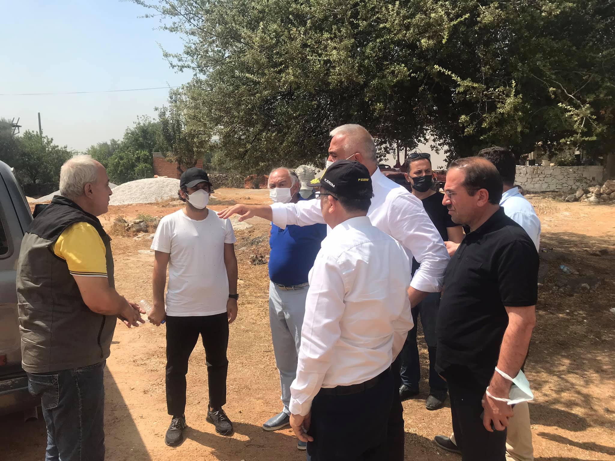 KIRKPINAR, BODRUM’DA YANGIN BÖLGESİNDE