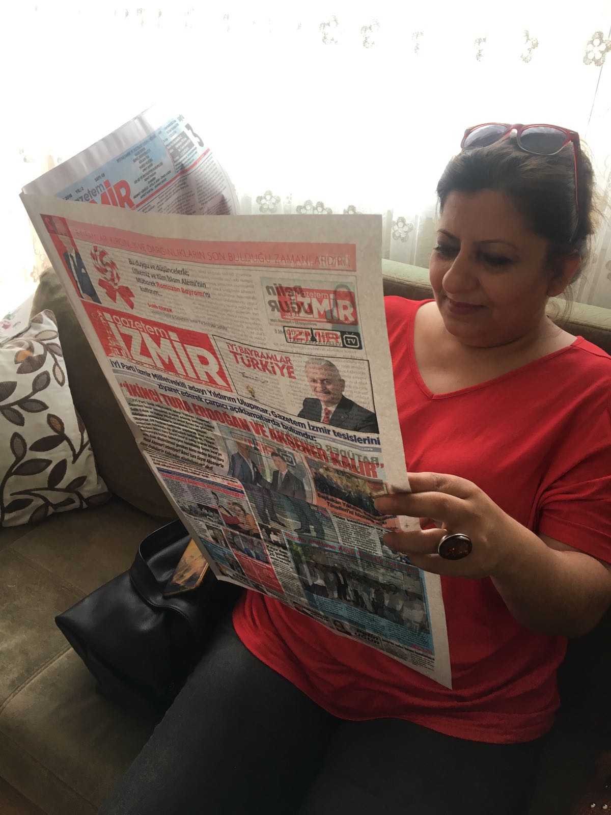 Gazetem İzmir her yerde