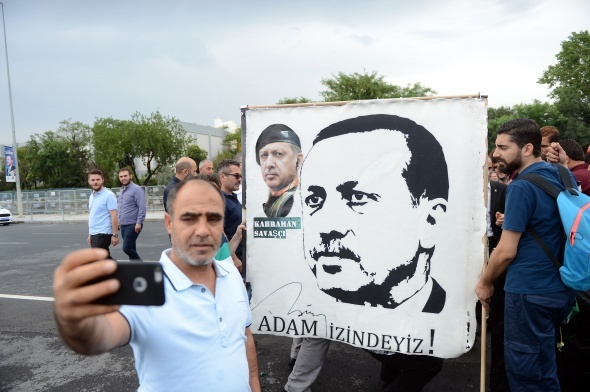 Büyük İstanbul Mitingi'nden kareler