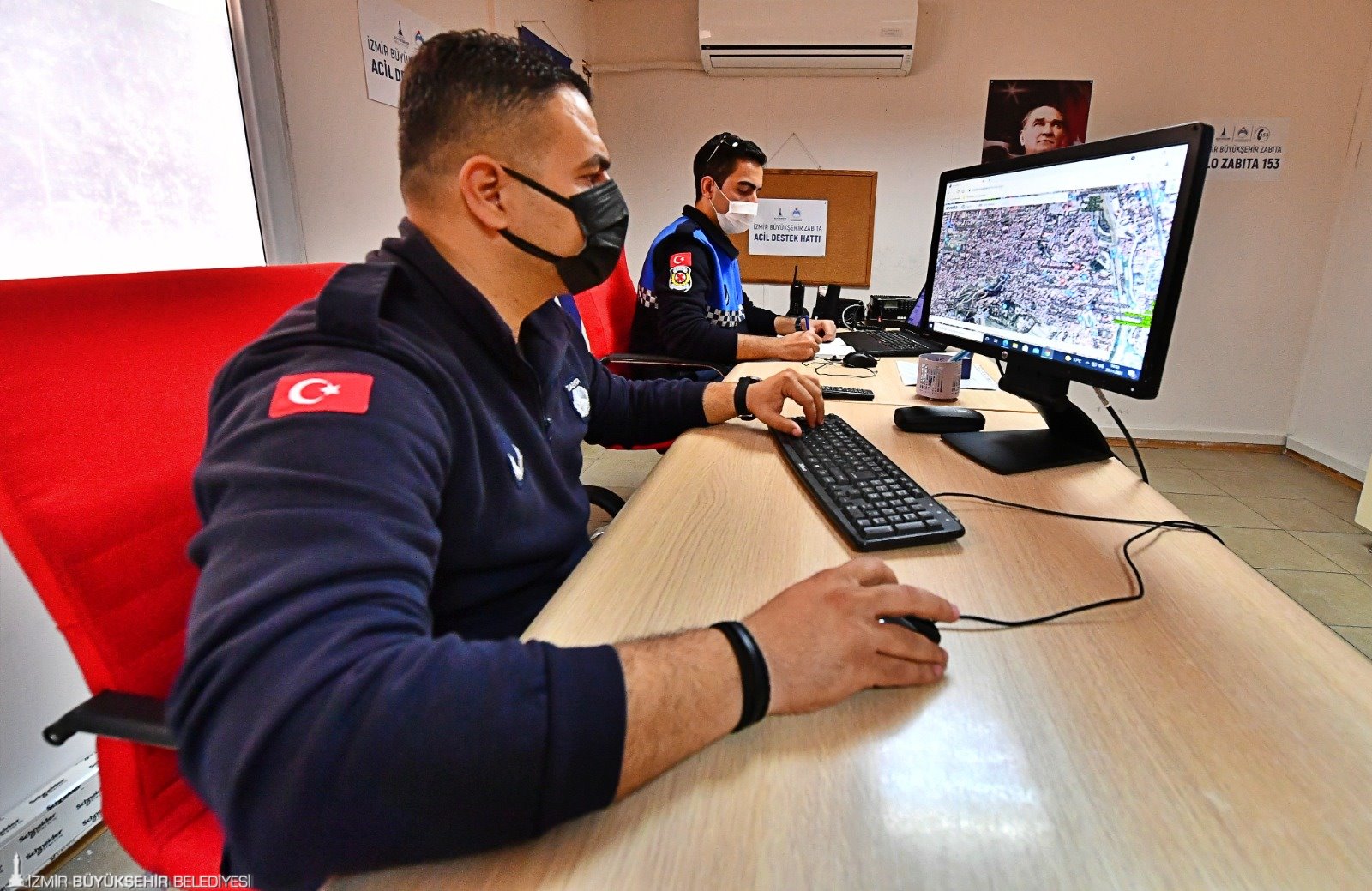 Dr. Behçet Uz Rekreasyon Alanı “acil durum butonu” ile daha güvenli